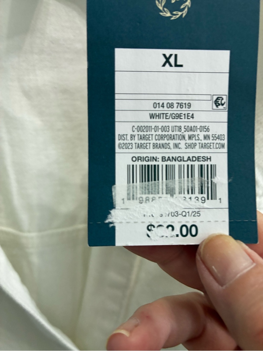 NWT White Universal Threads Denim dress XL - Picture 3 of 7